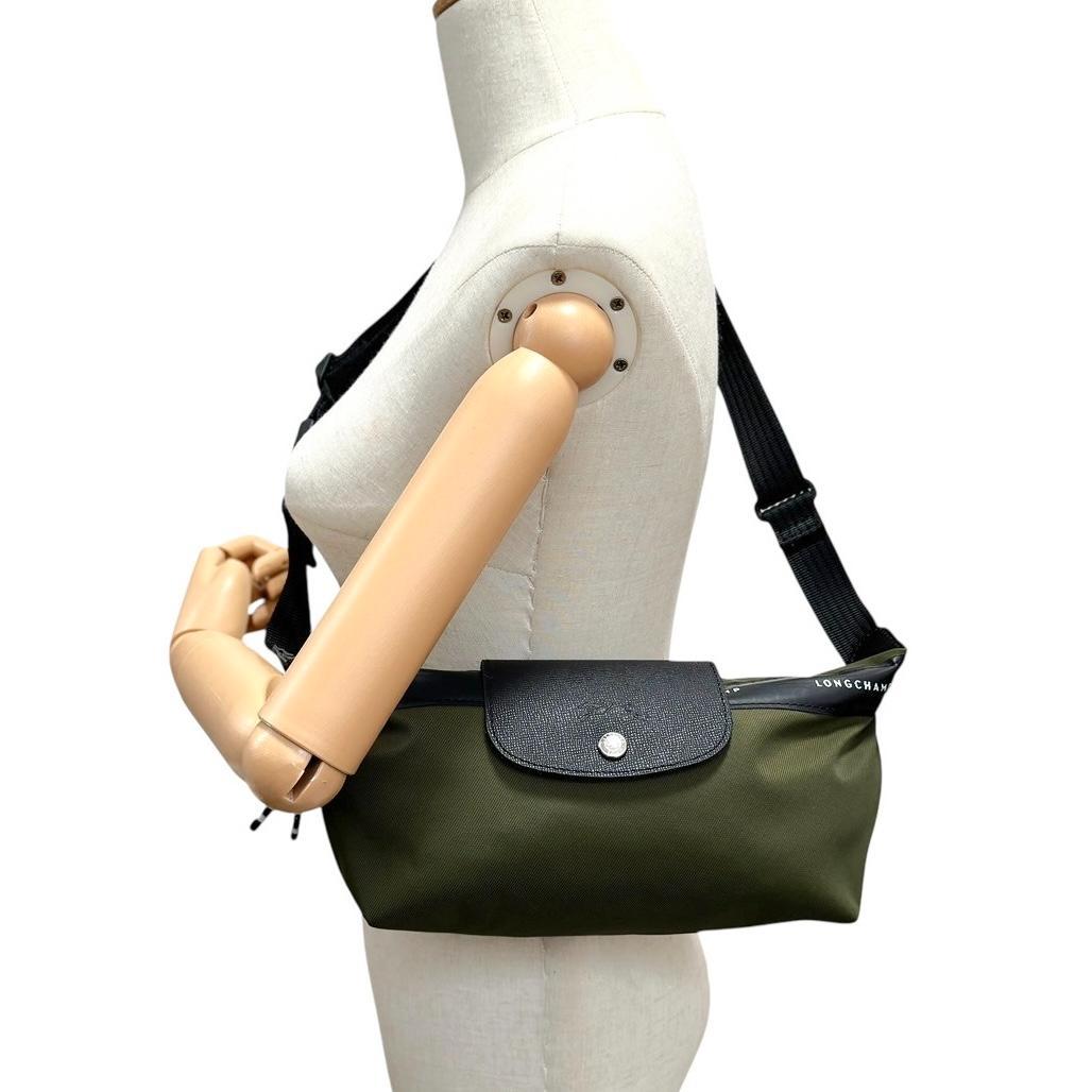 美品　ロンシャン　ルプリアージュ　エナジー　M　ベルトバッグ　ショルダーバッグ