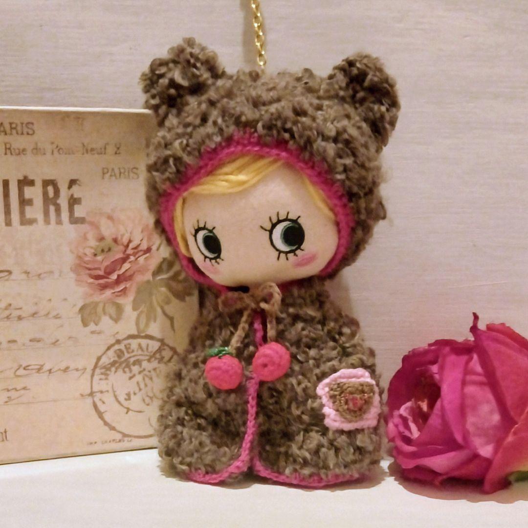 docobuy公式アカウント☆クマ耳マント５点♪ハンドメイド