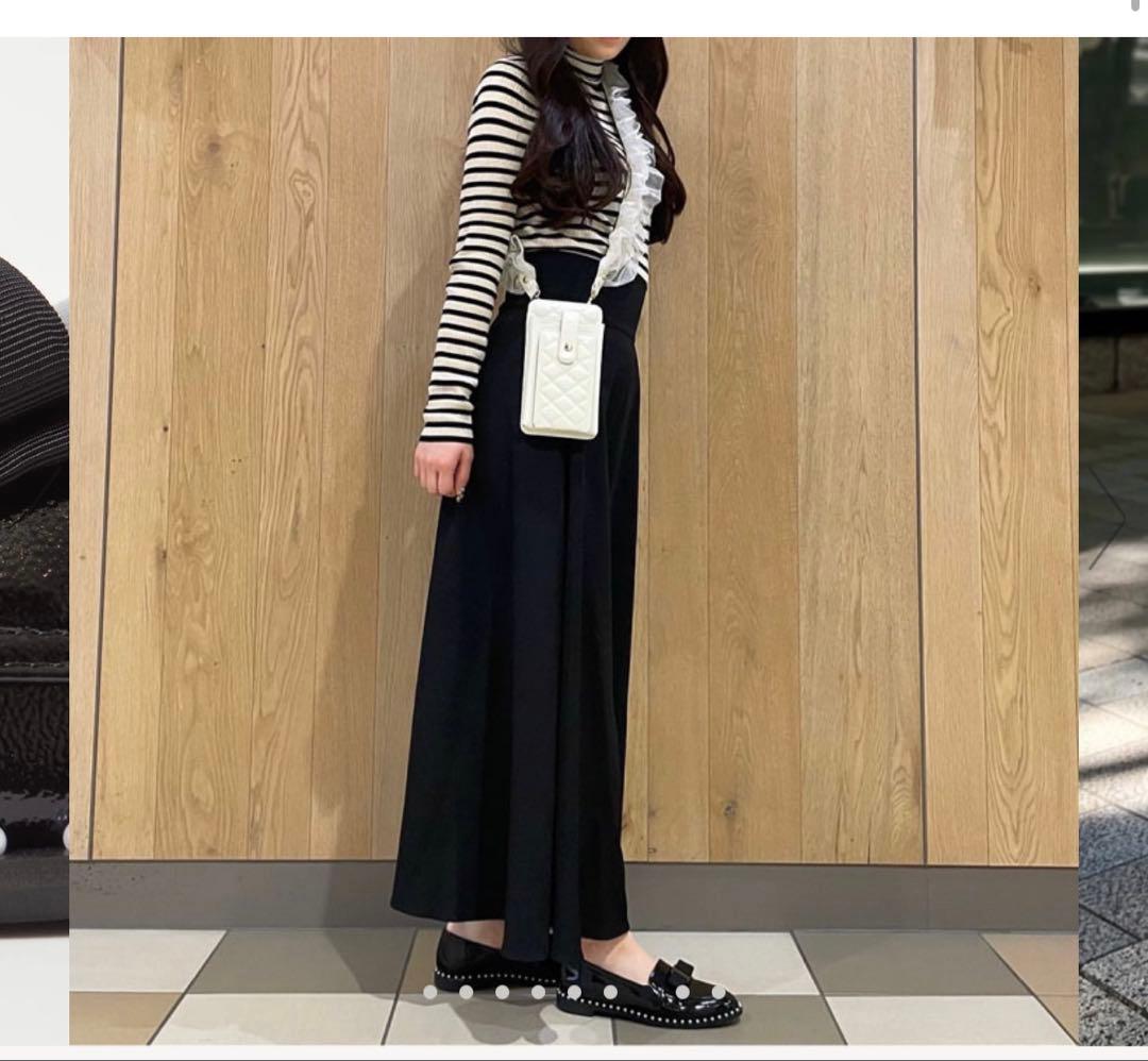 DIANA ブラックリボンローファー　25cm