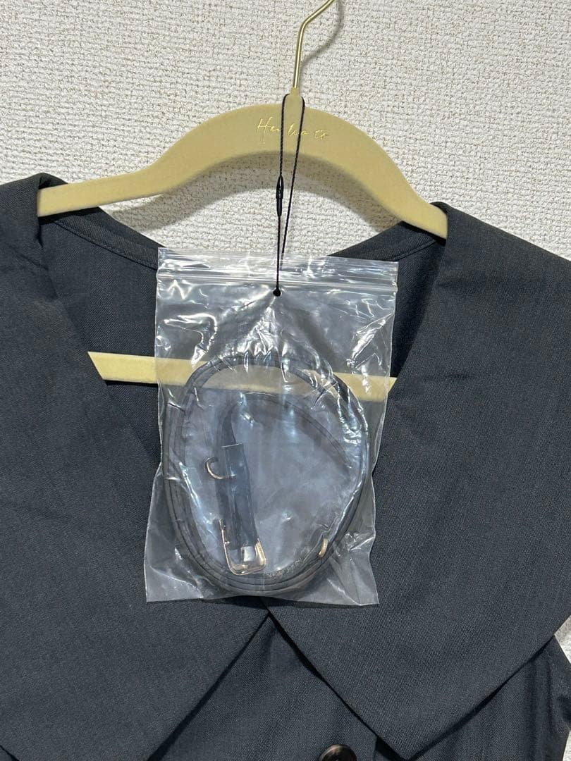 ワンピース Herlipto saint Charles Big Collar Dress