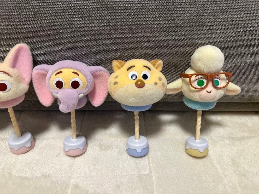 52TOYSズートピア マシュマロフィギュア マスコット ぬいぐるみ