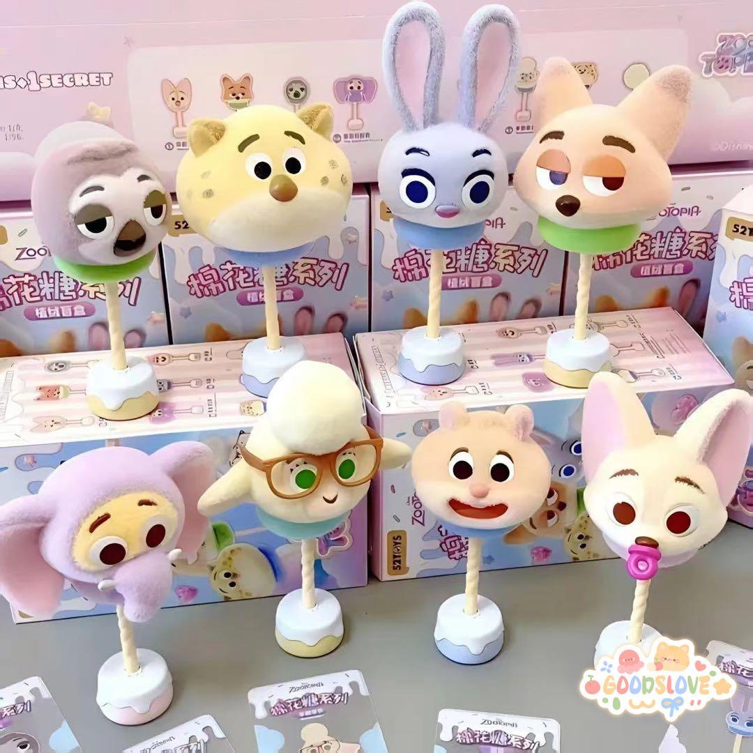 52TOYSズートピア マシュマロフィギュア マスコット ぬいぐるみ