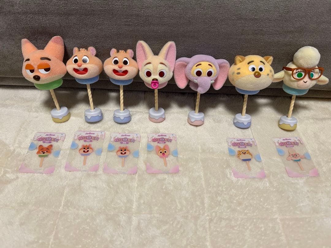 52TOYSズートピア マシュマロフィギュア マスコット ぬいぐるみ