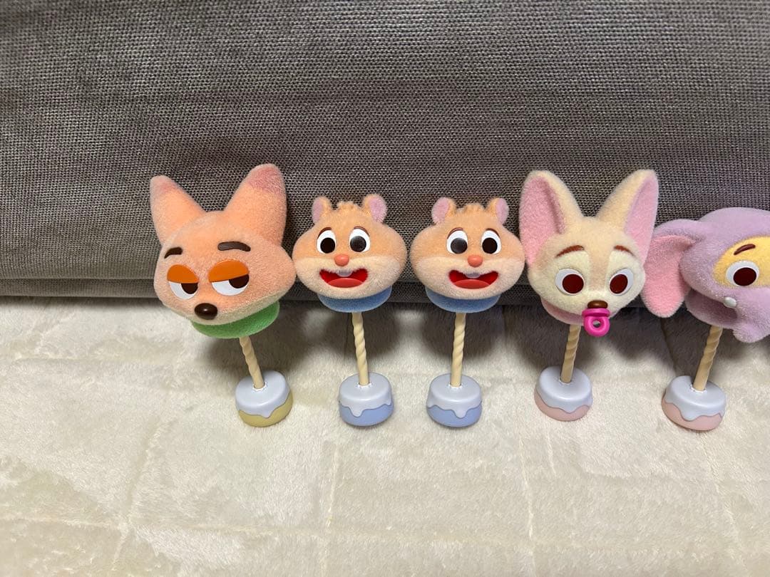 52TOYSズートピア マシュマロフィギュア マスコット ぬいぐるみ