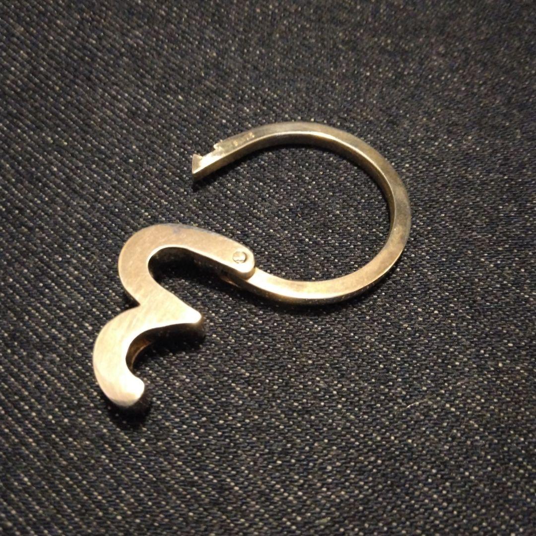 EVISU キーホルダー　デツドストツク　SILVER 製