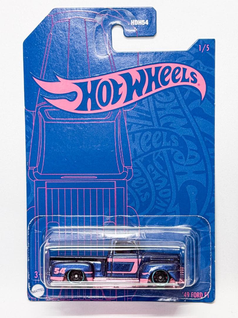 ホットウィール ★ BLUE & PINK ★ 54アニバーサリー★11台