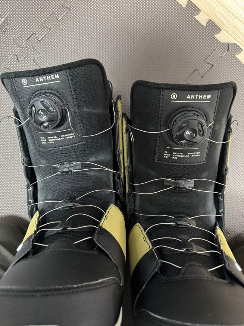 ANTHEM スノーボードブーツ 黒/黄色