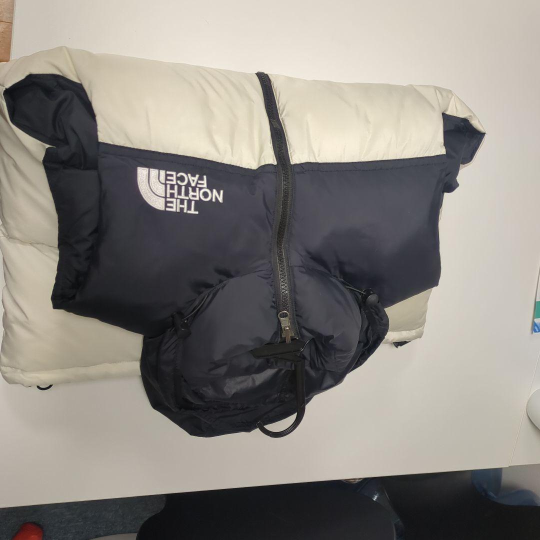 k*i様 THE NORTH FACE ダウンジャケット フード付き ネイビー/