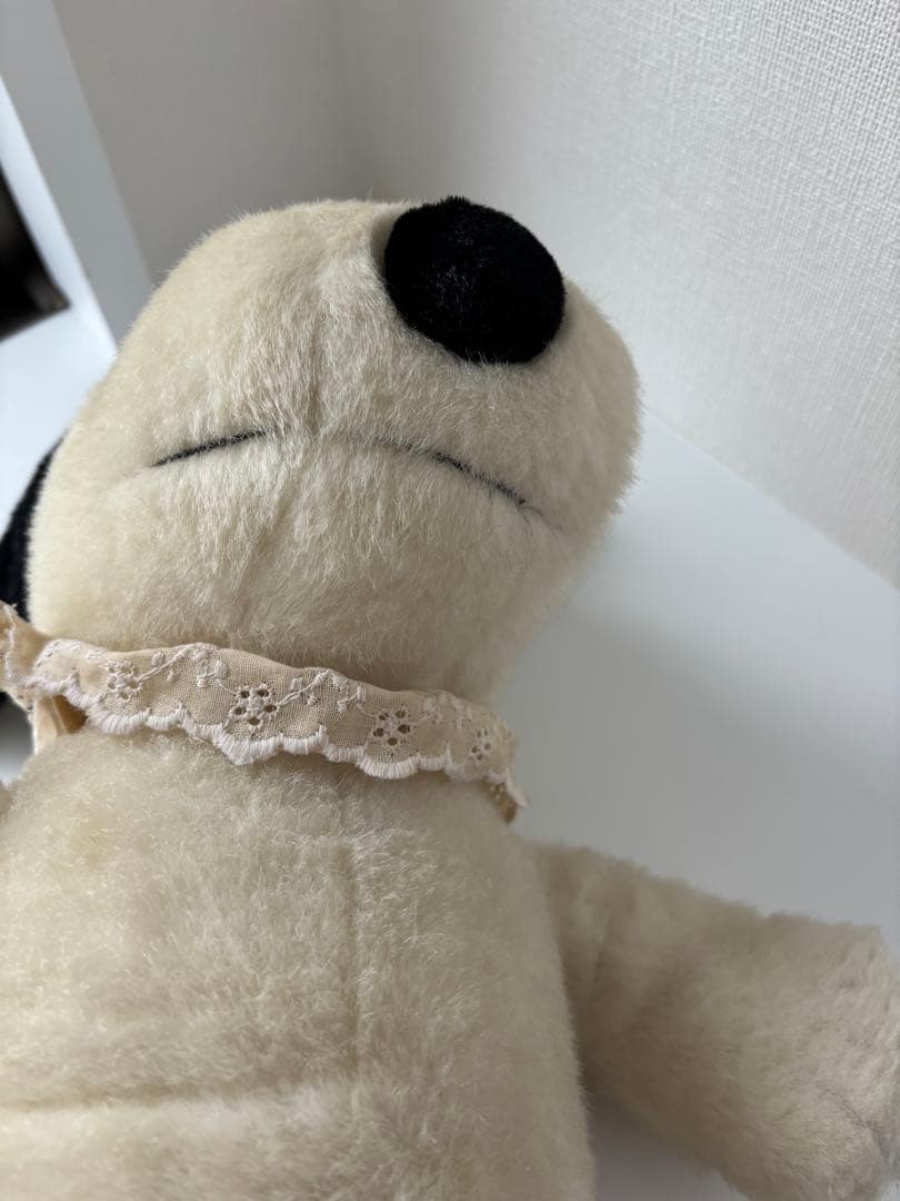 ベルちゃん　スヌーピー　ぬいぐるみ　ピーナッツ　平成レトロ　当時　レア　まつげ