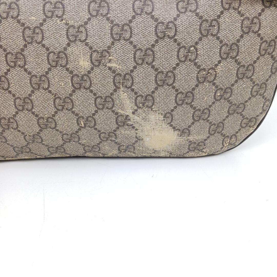 ✨ジャンク特価✨グッチ GGスプリーム ボディーバック ウエストバック