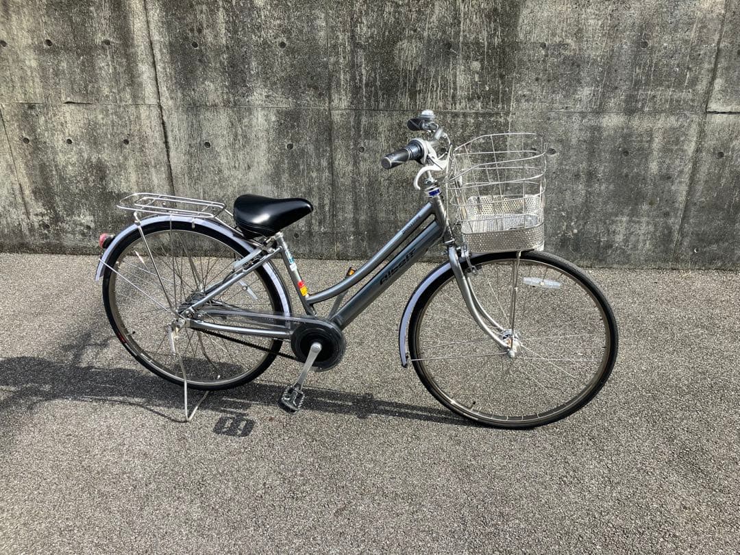 ブリヂストン　アルベルト　26インチ　シルバー　　【引き取り限定】　５段変速