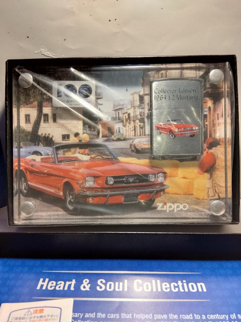ZIPPO　ジッポー　限定　フォード　１００周年　　　　　　　マスタング　未使用