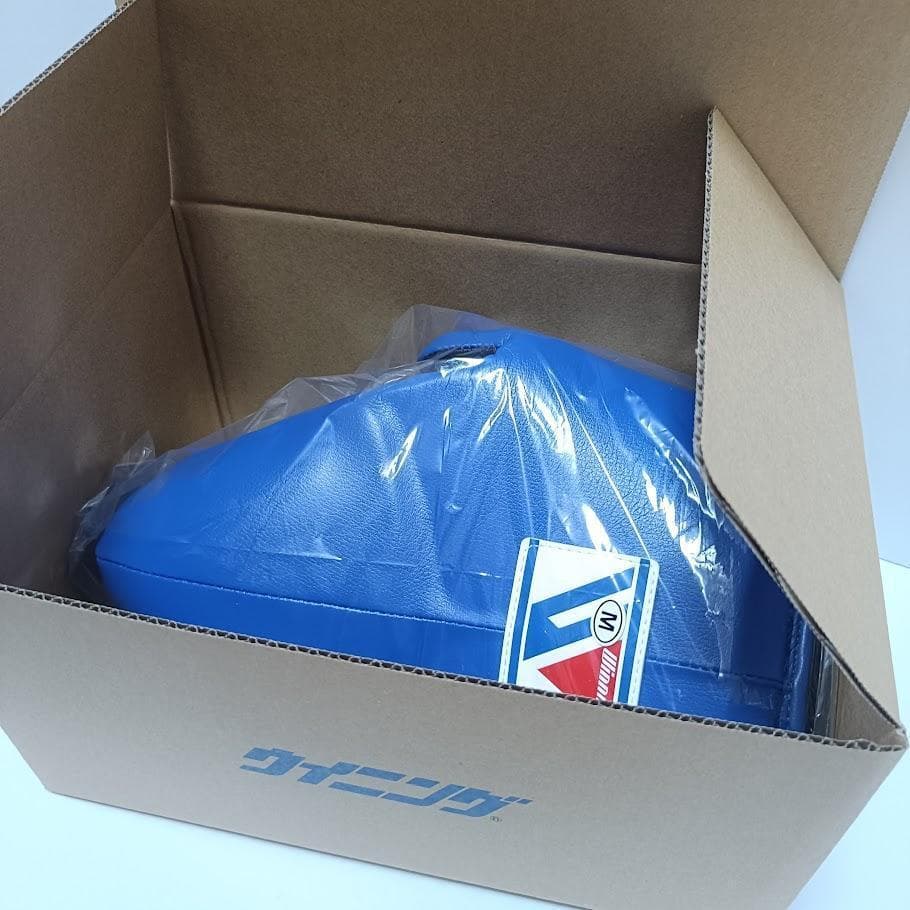 Winning ウイニング ボクシング カッププロテクター Ꮇサイズ 青 別注品