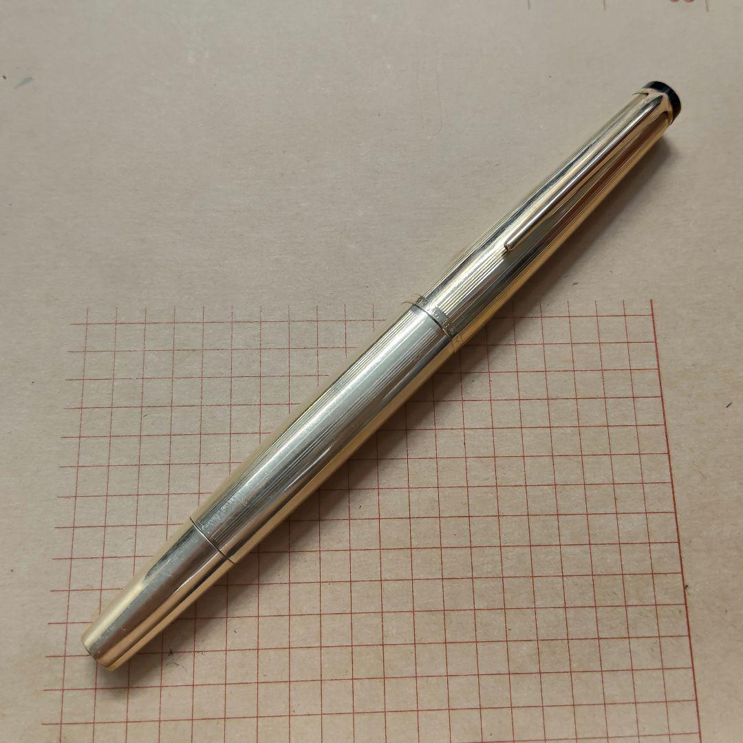 モンブラン マイスターシュテュック No.84 万年筆 750 吸入式 総金張り