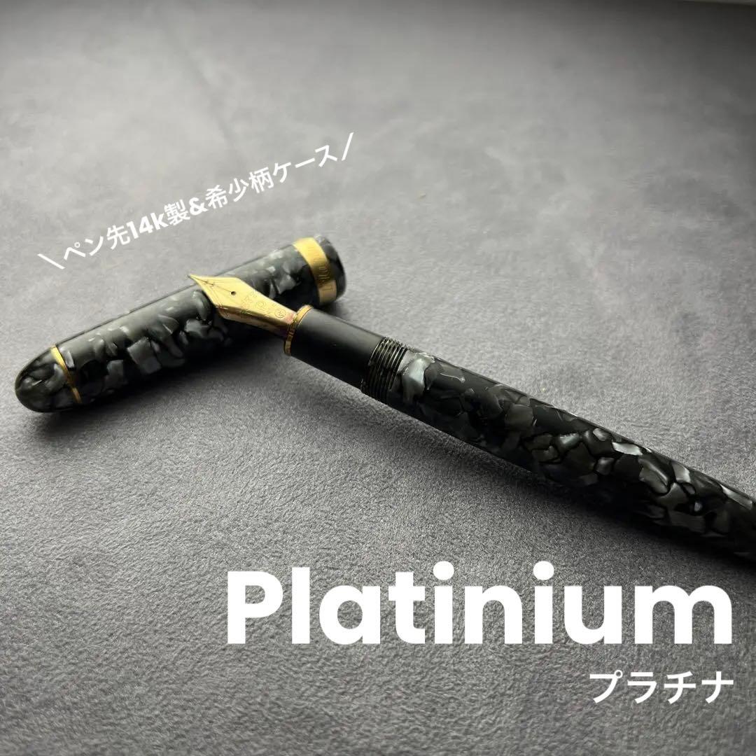 プラチナム センチュリー 万年筆 3776 希少デザイン Platinium