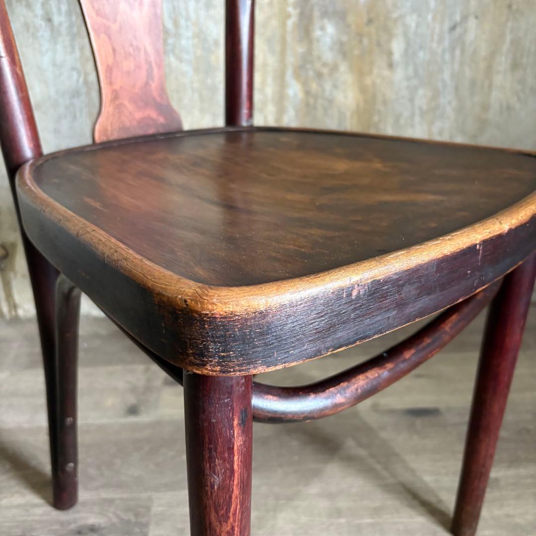 THONET アンティーク　ベントウッドチェア　曲木椅子　ヴィンテージ　④