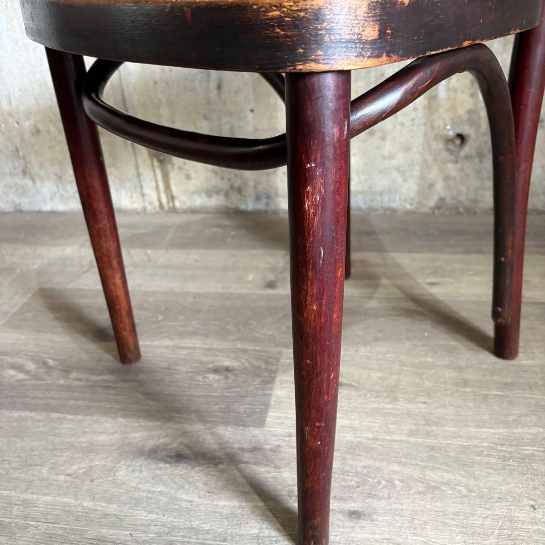 THONET アンティーク　ベントウッドチェア　曲木椅子　ヴィンテージ　④