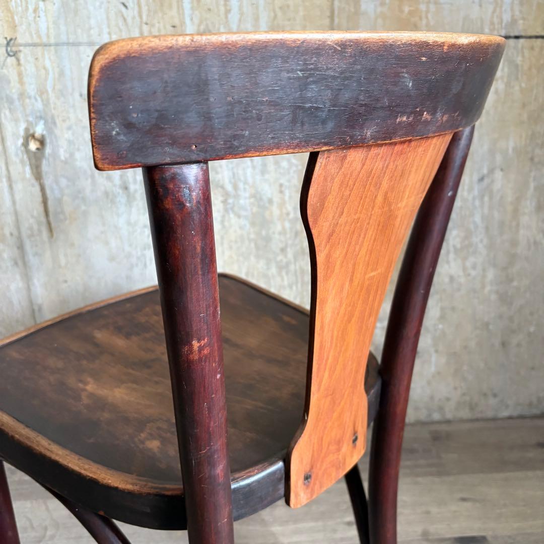 THONET アンティーク　ベントウッドチェア　曲木椅子　ヴィンテージ　④