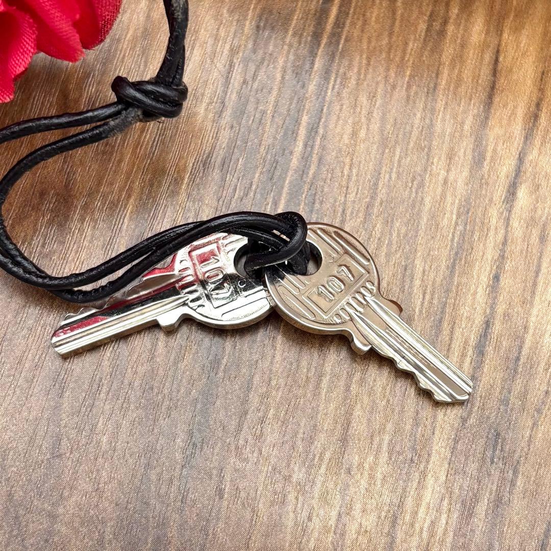 ⛄極美品⛄エルメス カデナ パドロック南京錠 鍵 no.107 シルバー#584