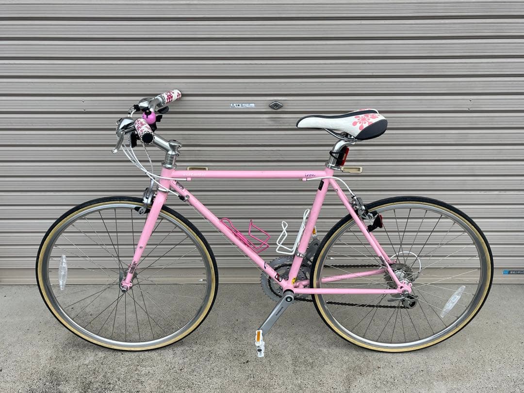 ピンク　クロスバイク　通勤　通学　サイクリング　引き取り限定♪