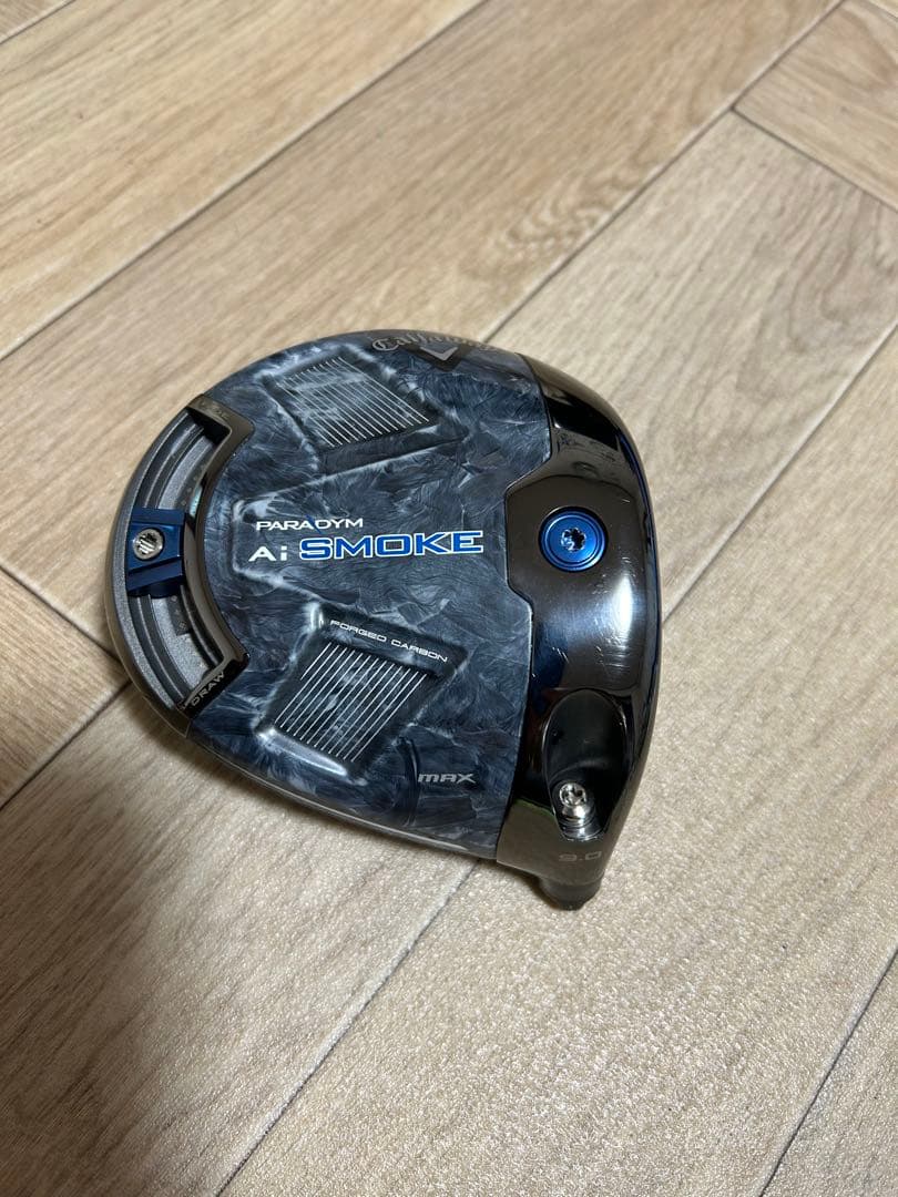 PARADYM Ai SMOKE MAX ドライバー ヘッドのみ　純正ウェイト付