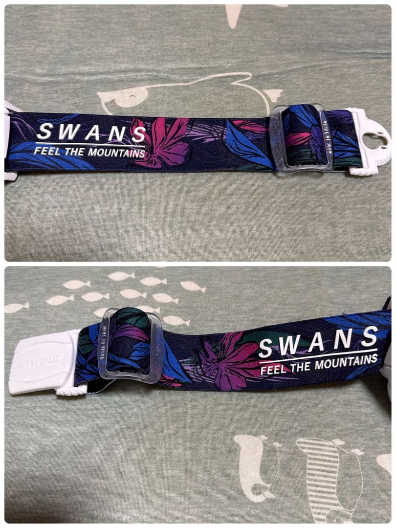 SWANS RIDGELINE 調光 ゴーグル グロスホワイト