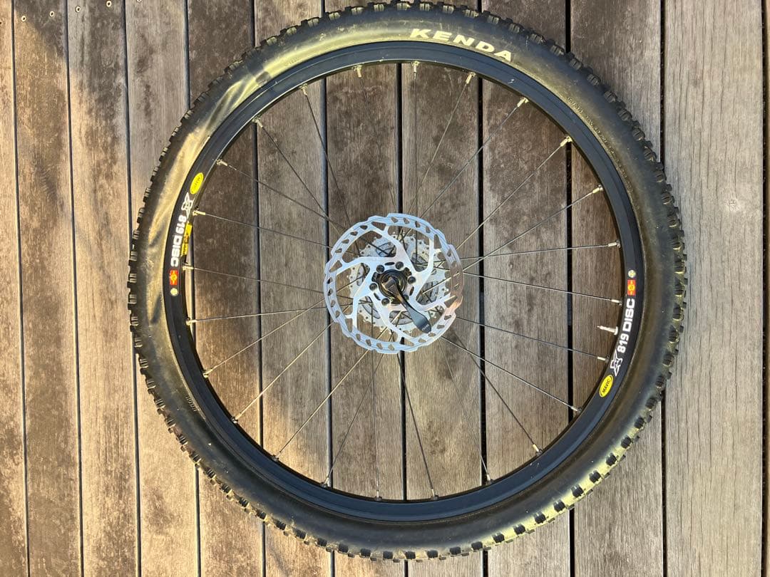 【中古】Mavic 819 DISC 26インチ ディスクホイール前後セット