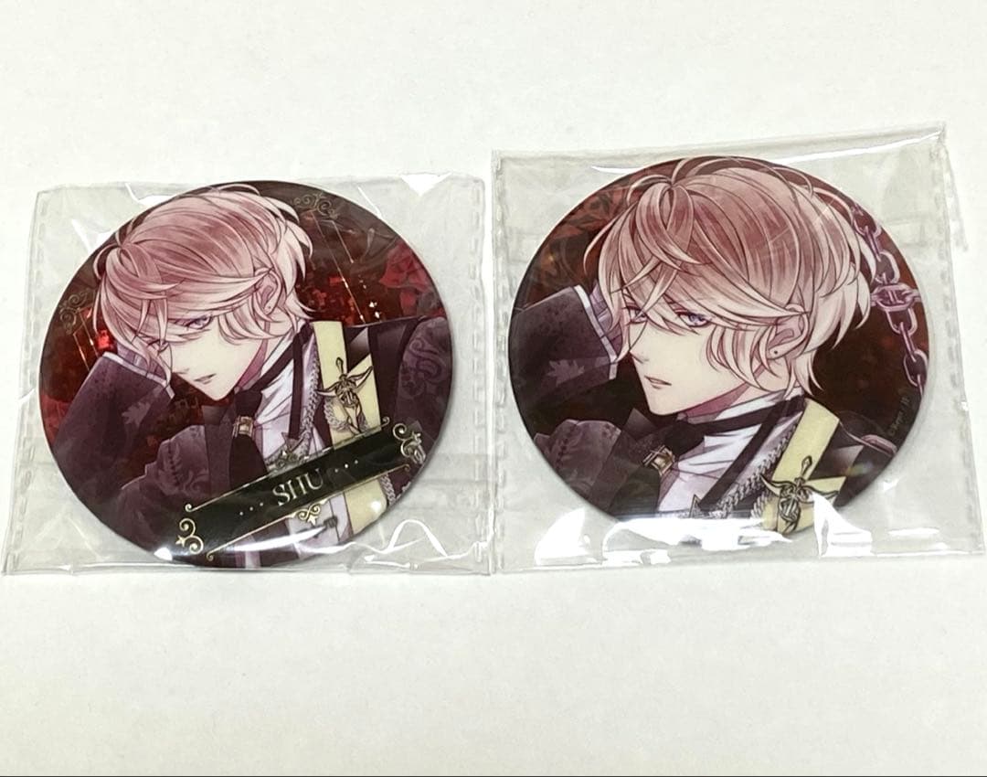 ディアラバ　SONG OF EMBLEM シュウ　ホロ　通常　缶バッジ　レア