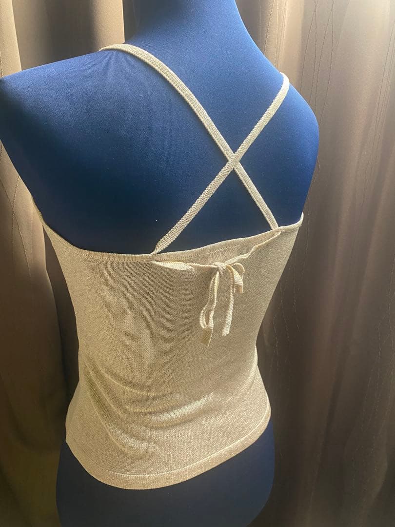 初期　ヒステリックグラマー 90 ラメ go got it キャミソール　Y2K