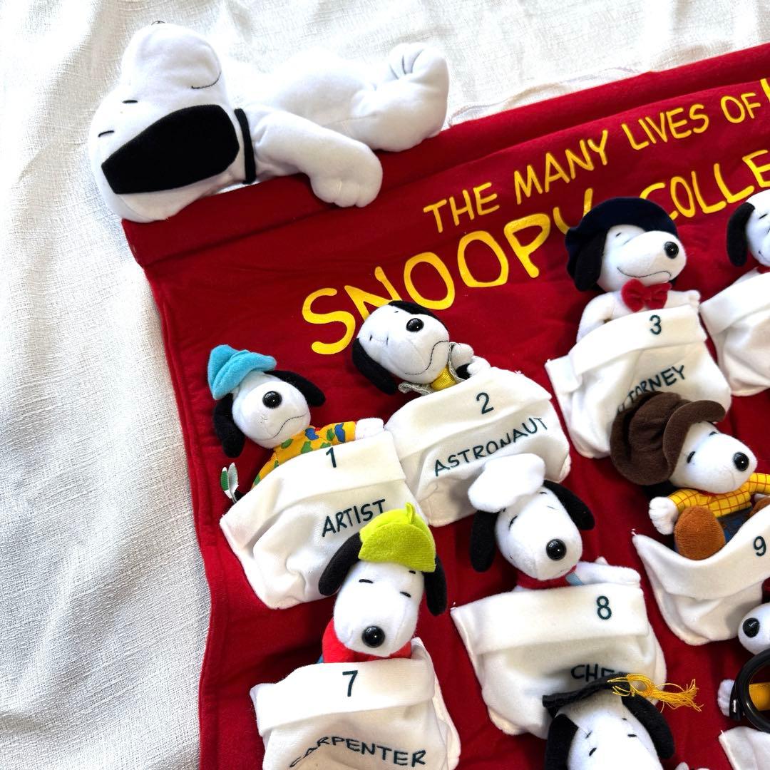 マクドナルド スヌーピーコレクション タペストリー 2001年製　ぬいぐるみ