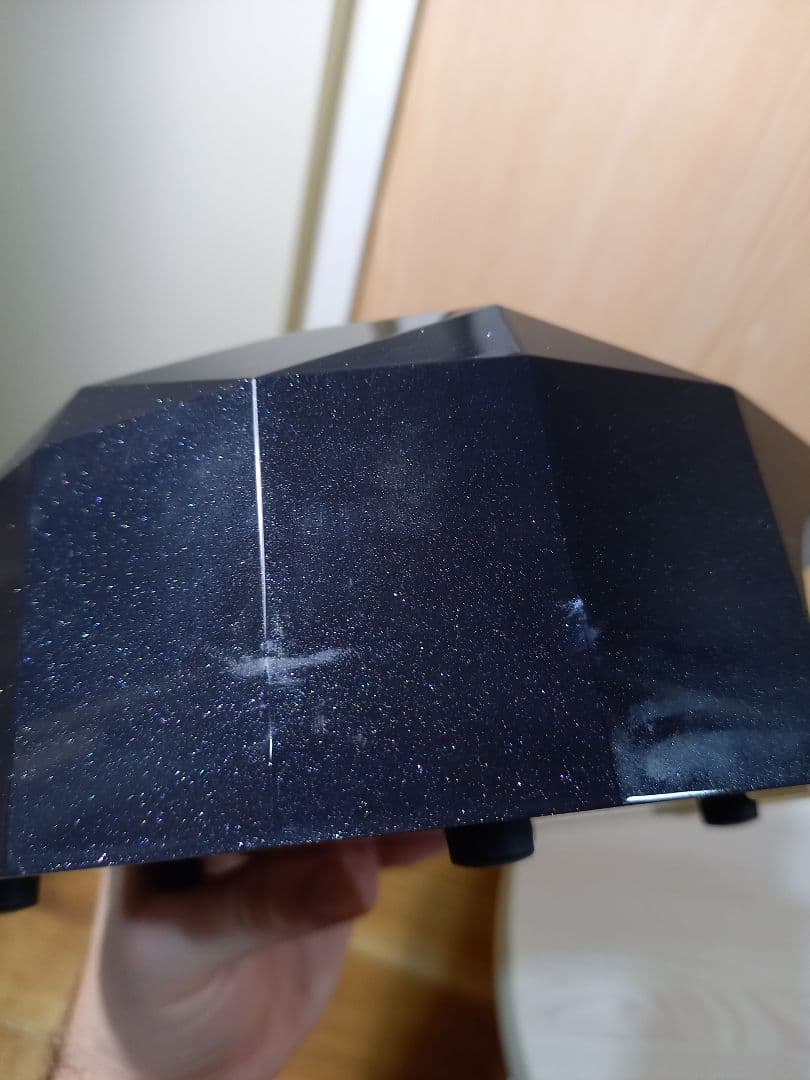 MIX LIGHT UV/LED ジェルネイルライト ラメブラック