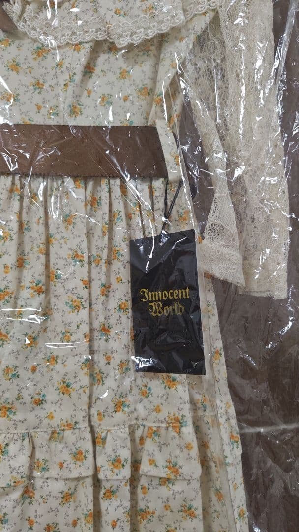 InnocentWorld　小さなブーケのショール風ワンピース　新品未使用