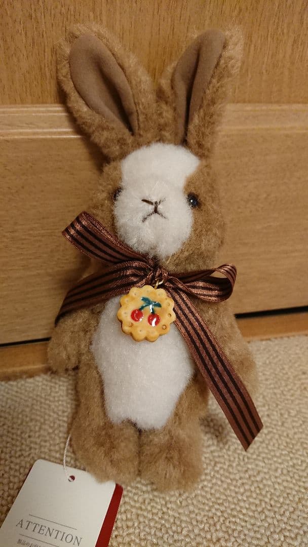 【ピンクハウス】クッキーラビッツ ぬいぐるみコサージュ チョコ【未使用】