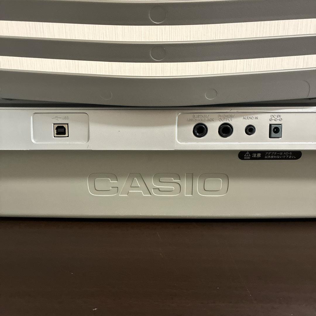 【美品】CASIO CTK-4000 電子キーボード本体 アダプタ 取扱説明書