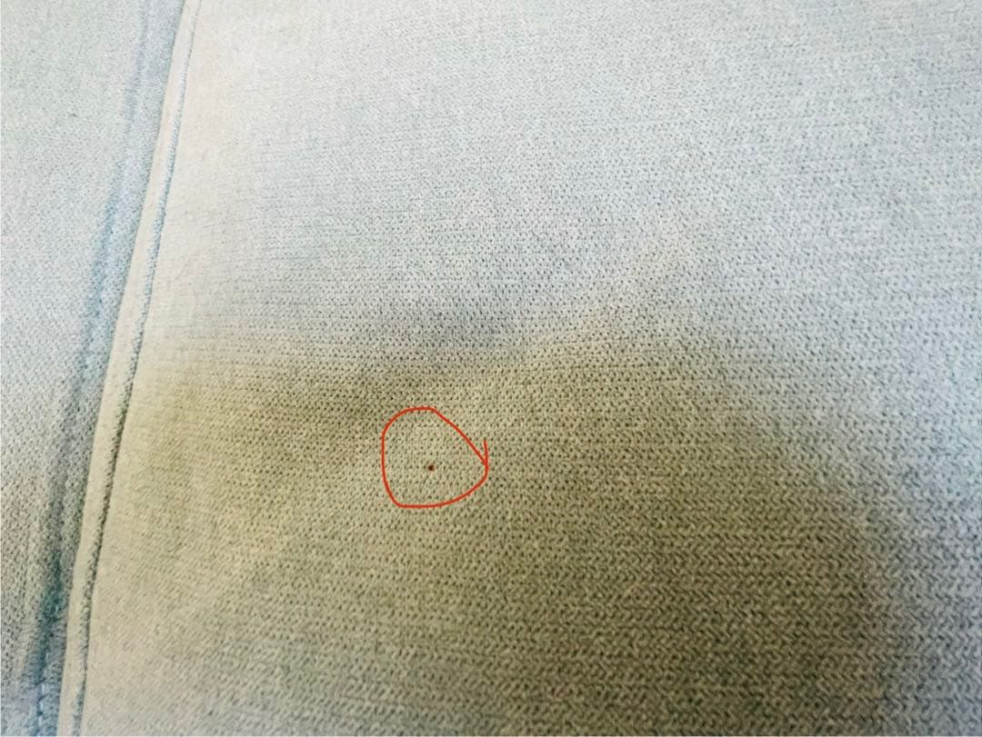 【高野木工】レオソファ2.5人掛け　ライトブルー