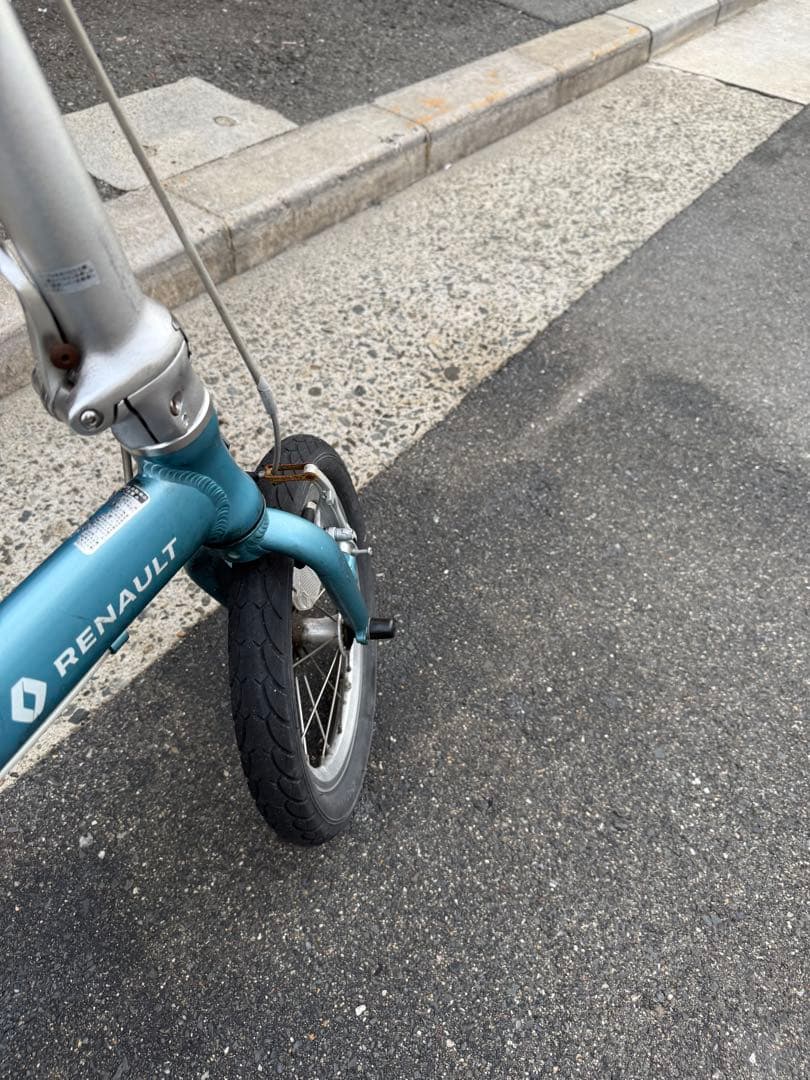 142 自転車 大阪市 【引取り限定】 14インチ 折りたたみ