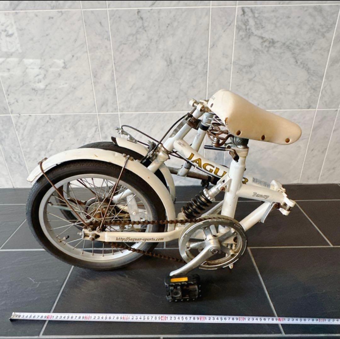 JAGUAR ジャガー 折りたたみ自転車 ホワイト