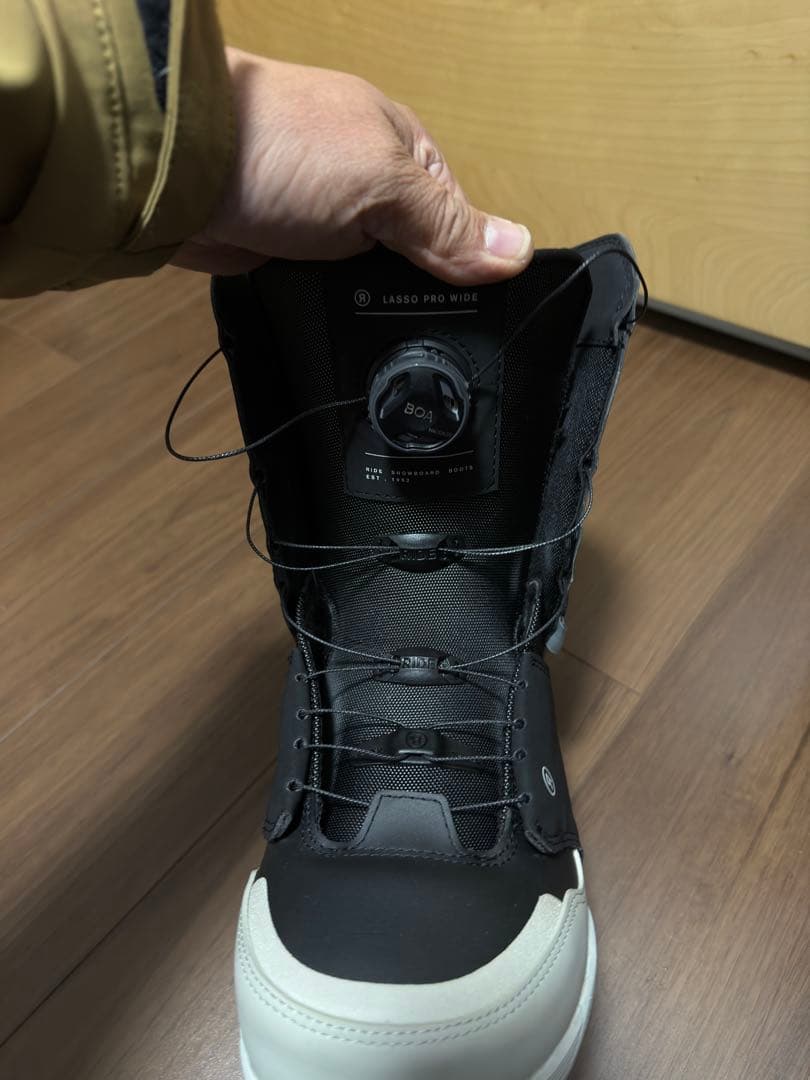 RIDE Lasso Pro WIDE 26.0 24/25 スノーボードブーツ