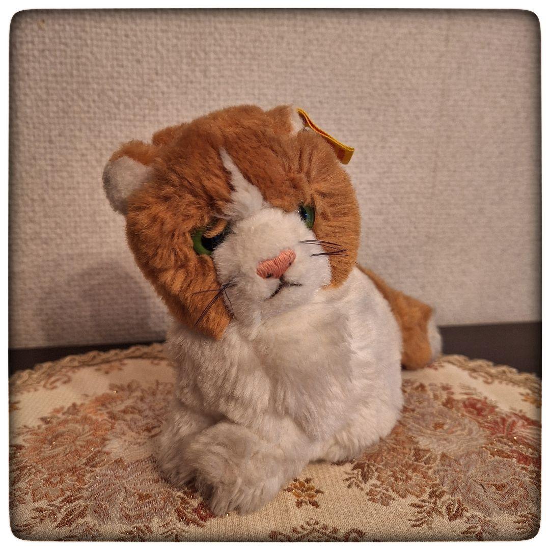 【ねこ Snuffy スナッフィー 12cm】ヴィンテージ シュタイフ