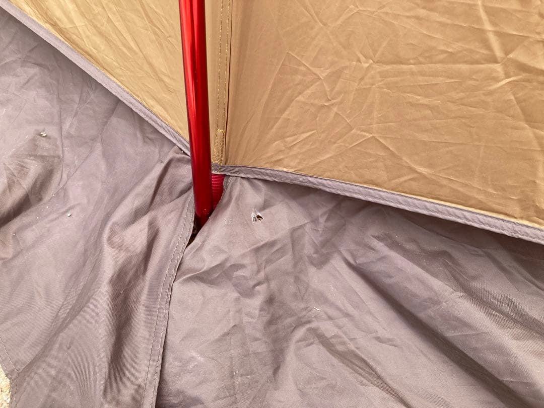 【美品】スノーピーク エントリー2ルーム エルフィールド&専用マットシートセット