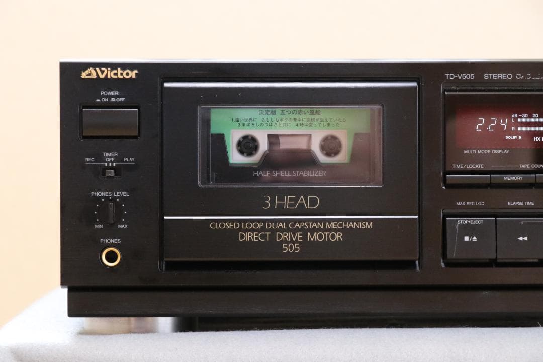 Victor TD-V505 カセットデッキ