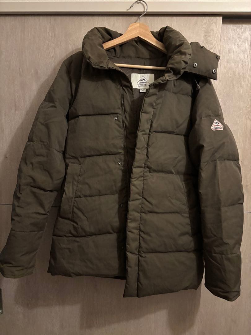 PYRENEX ダウンジャケット S/M オリーブ