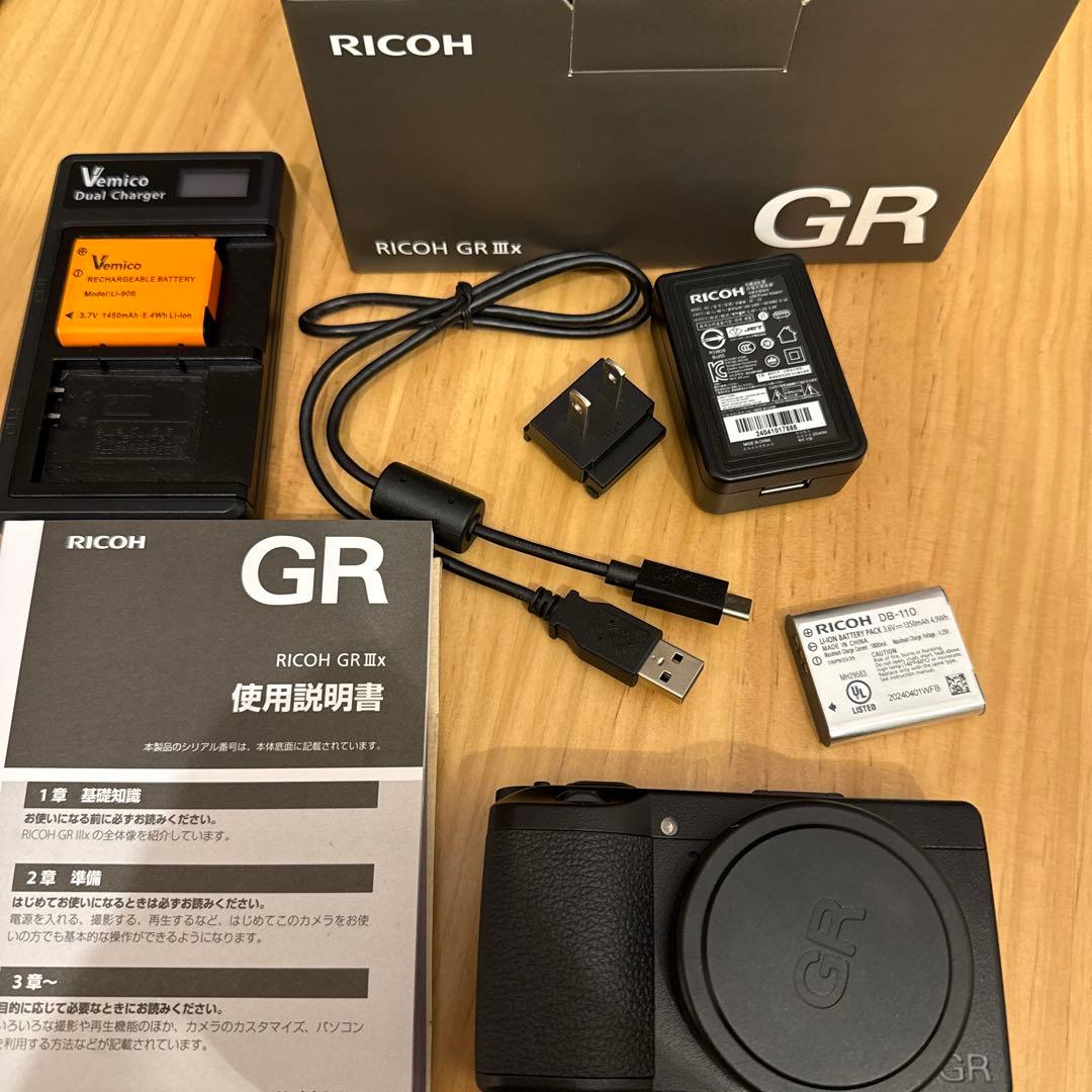 RICOH GR IIIx 本体 + 付属品
