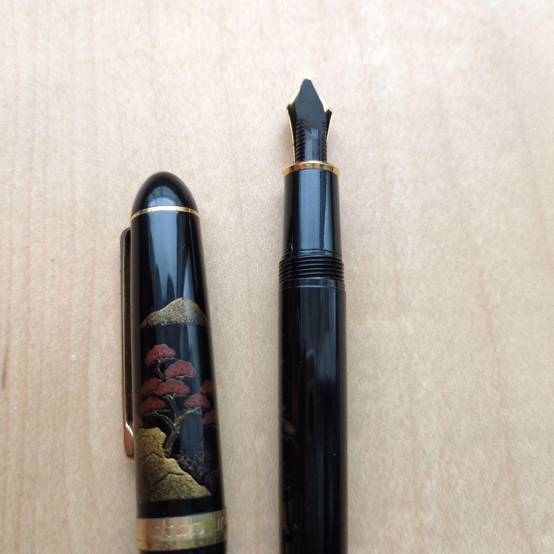 ジャンク品　プラチナ万年筆　#3776 センチュリー　蒔絵シリーズ