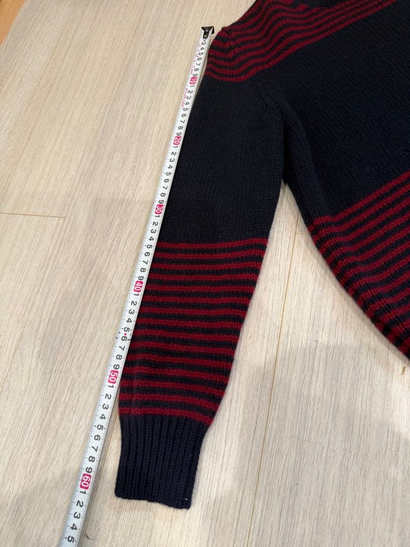 MONCLER モンクレール ボーダーニット セーター M