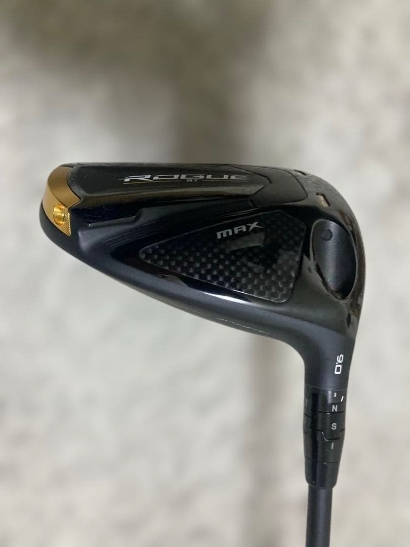 キャロウェイ ローグST MAXドライバー 9°ベンタス5-S かなり美品！