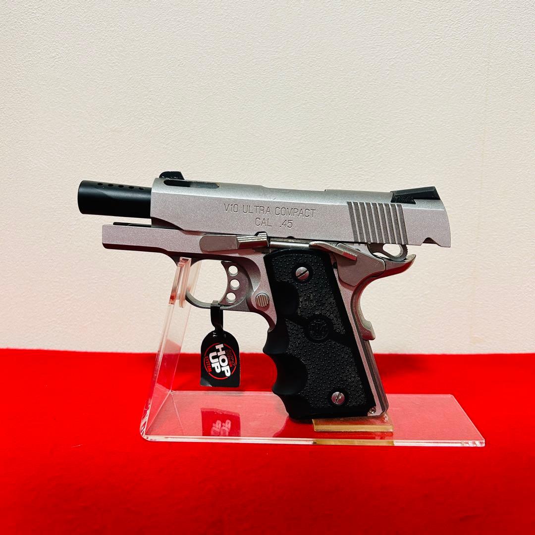 東京マルイ　V10 ウルトラコンパクト　ステンレスモデル　ガスブロ