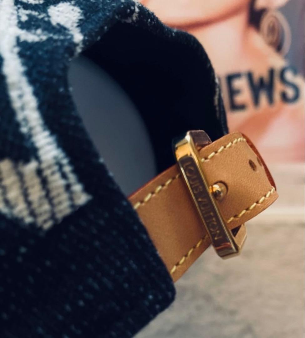 LouisVuitton ルイヴィトン フラワープリント デニム キャップ 帽子