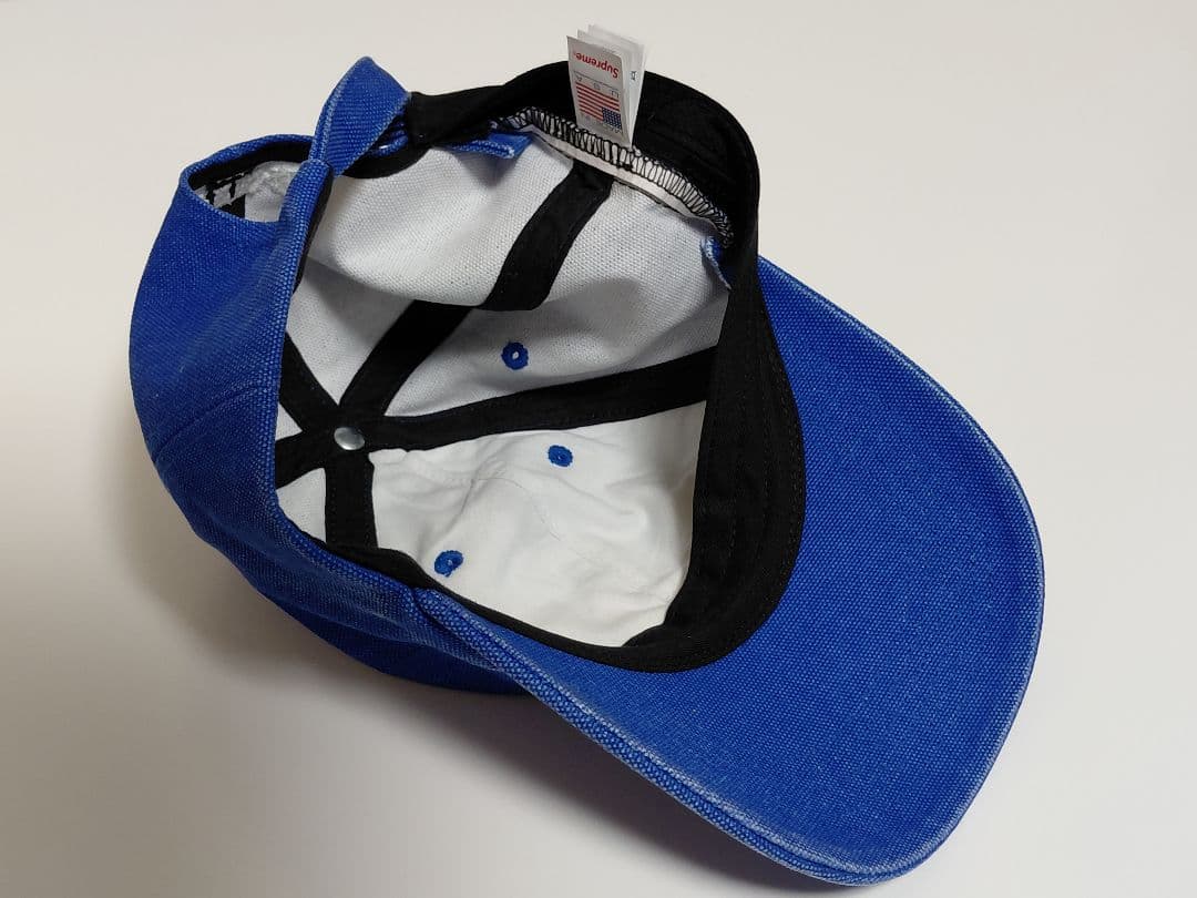 美品　Supreme　Pigment　Canvas　S Logo　6-Panel