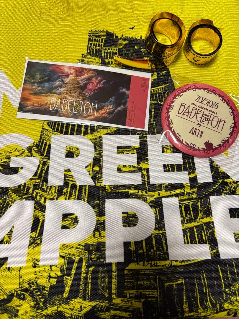 ミセス　バベルの塔　 Ringo Jamシート特典グッズ3点セット